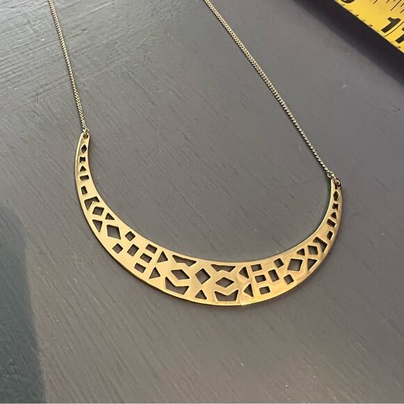 Stella & Dot Gold Tone Adjustable Length Necklace - Picture 8 of 8